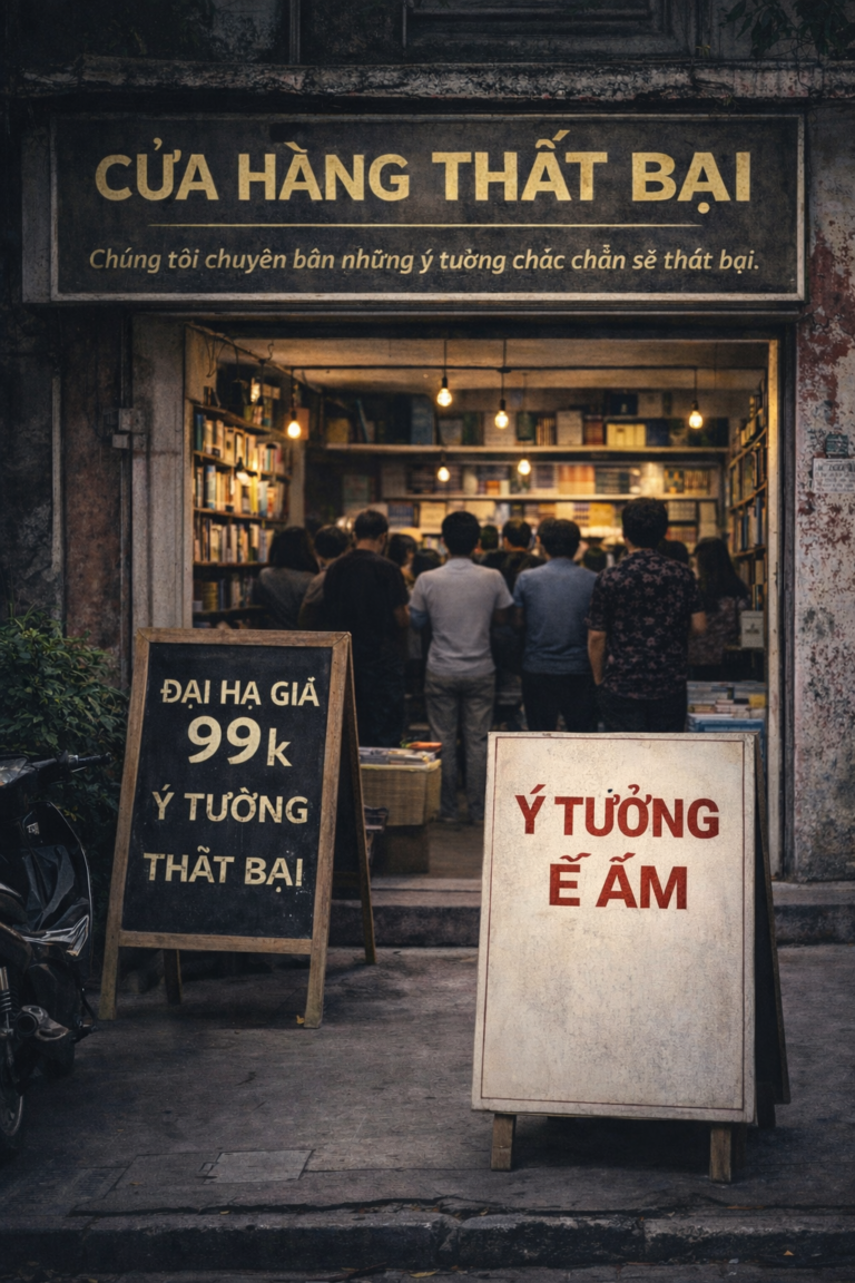 Bìa bài: NGƯỜI BÁN THẤT BẠI