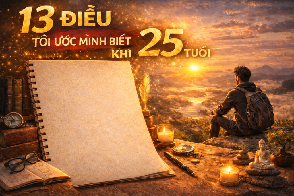 Bìa bài: 13 Điều Tôi Ước Mình Biết Khi 25 Tuổi